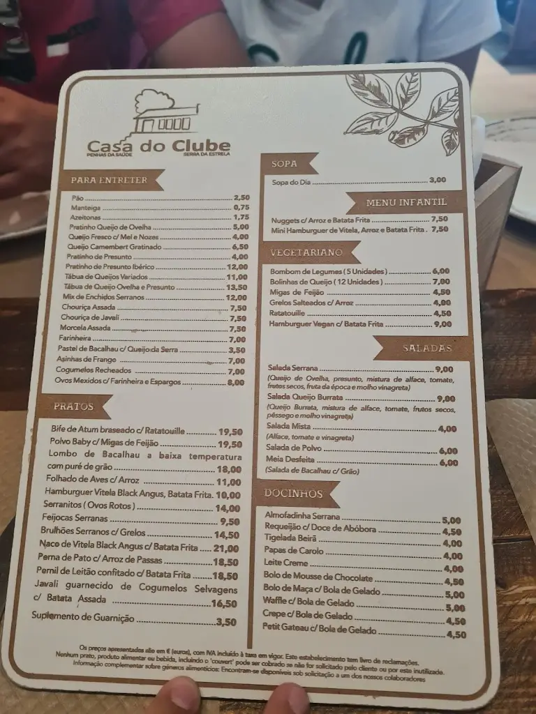 Menu_Casa do Clube_Alvoco da Serra_immagine_2