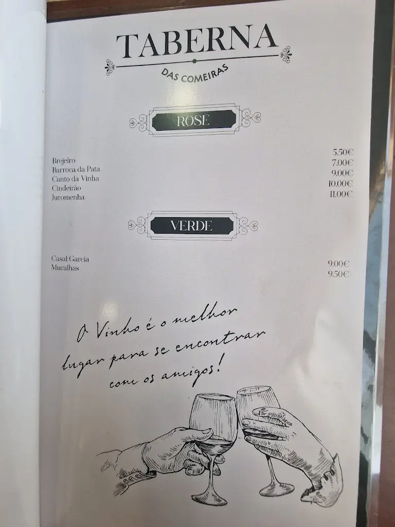 Menu_Taberna das Comeiras_Aveiras de Baixo_immagine_2