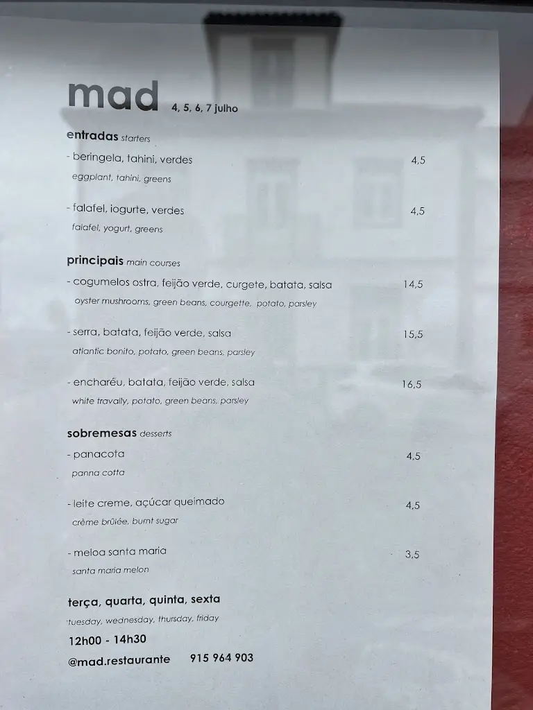 Menu_mad_Vila do Porto_immagine_3