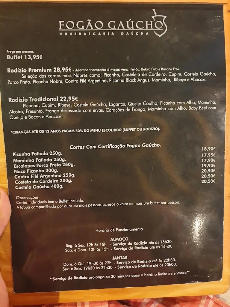 Menu_Fogão Gaúcho Alverca_Alverca do Ribatejo_imagen_2