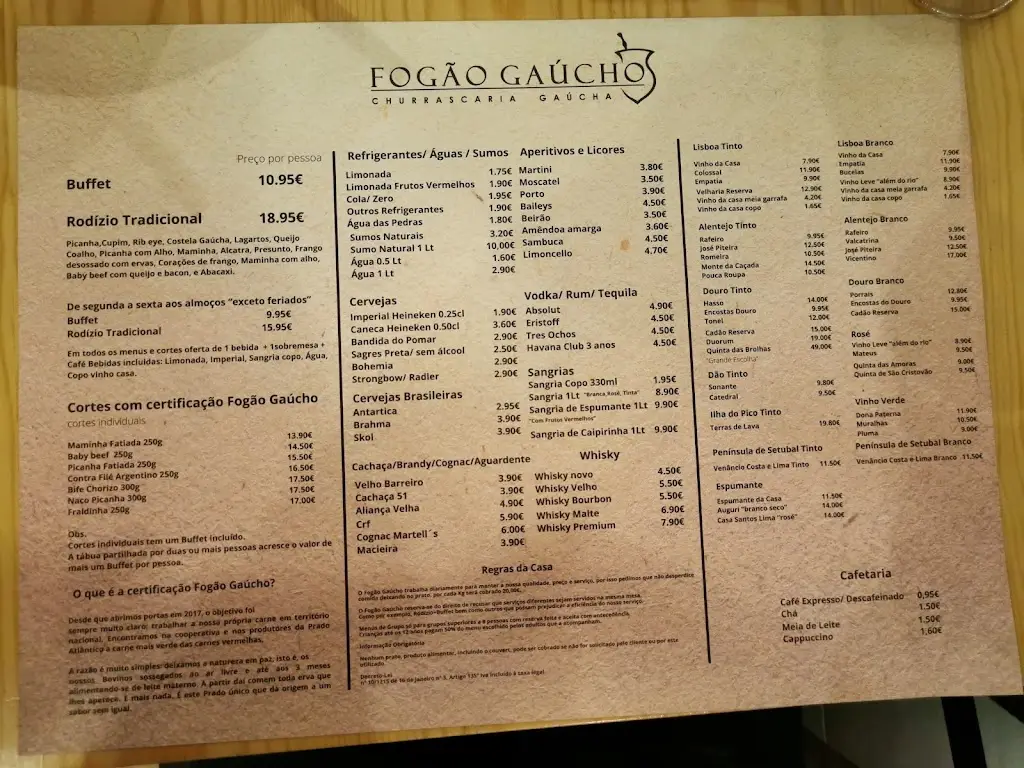 Menu_Fogão Gaúcho Alverca_Alverca do Ribatejo_imagen_3