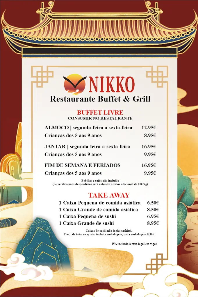 Menu_NIKKO - Restaurante Buffet e Grill_Alverca do Ribatejo_image_1