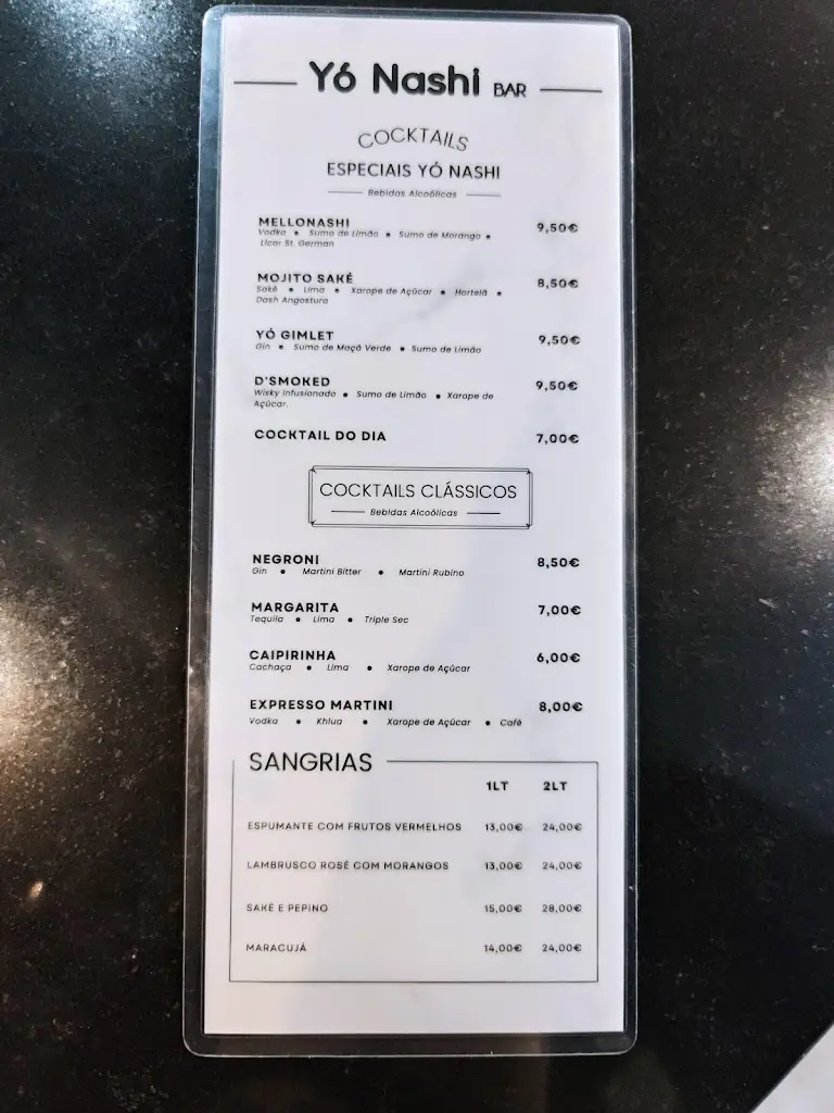 Menu_Yó Nashi Sushi Bar (Alverca)_Alverca do Ribatejo_immagine_4