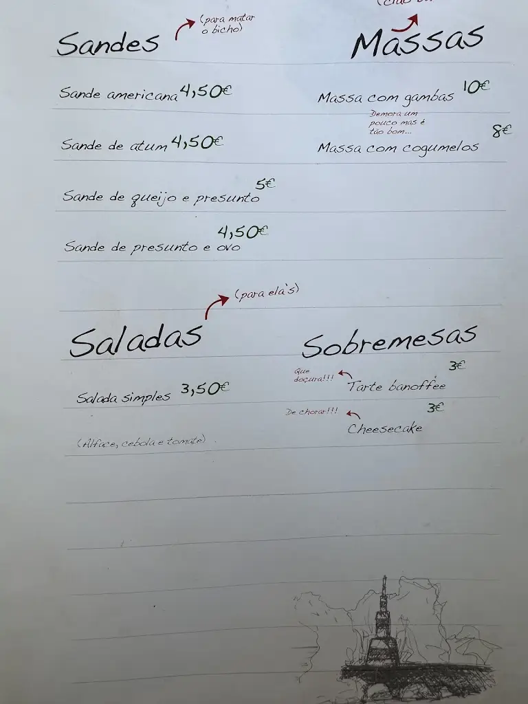 Menu_Ela’s Petiscos Bar_Arcozelo_immagine_1