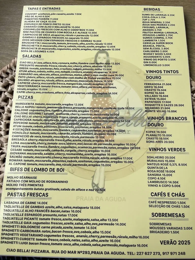 Menu_Ciao Bella_Arcozelo_immagine_1