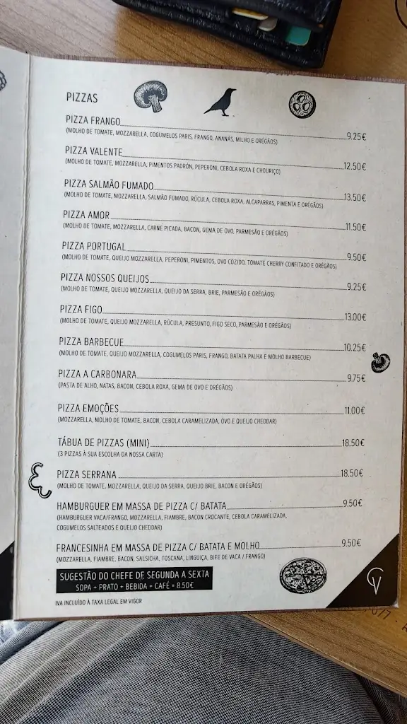 Menu_O Corvo Pizzaria_Arcozelo_immagine_2