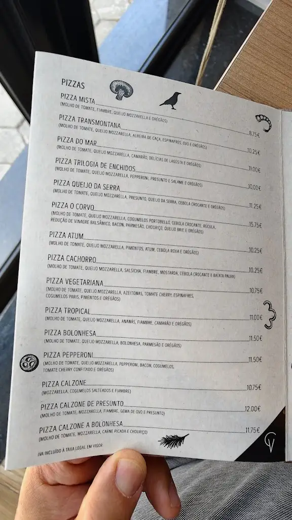 Menu_O Corvo Pizzaria_Arcozelo_immagine_3