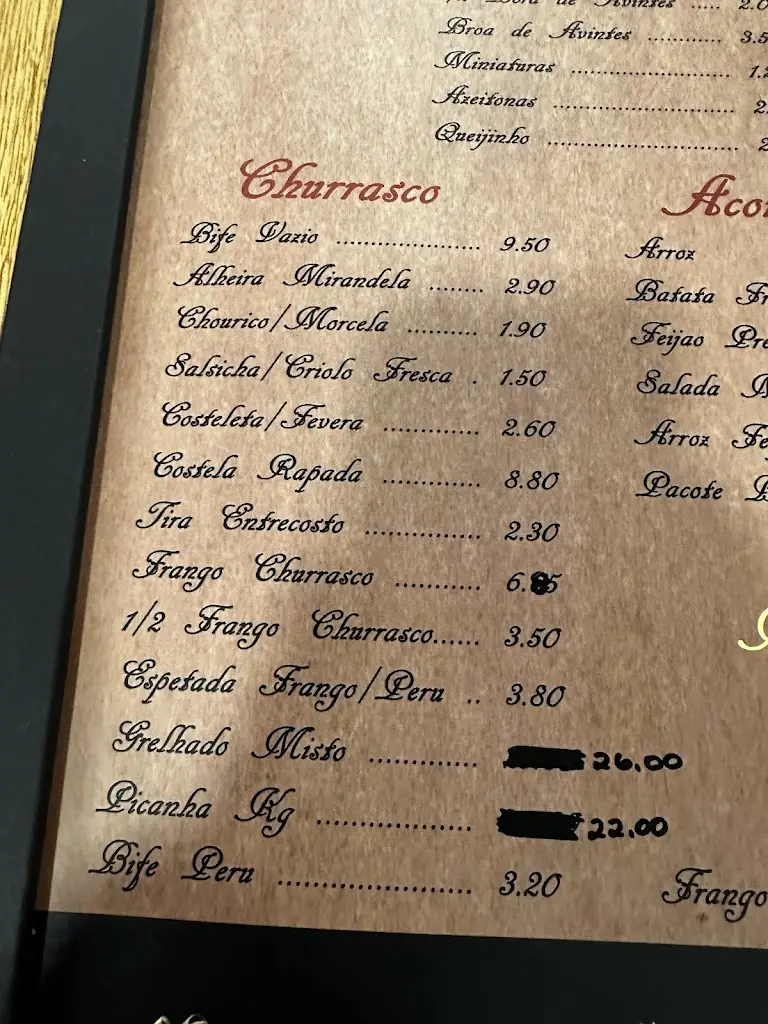 Menu_Churrasqueira Bons Amigos_Arcozelo_imagen_3