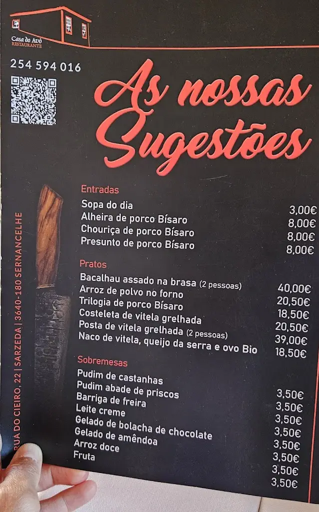 Menu_Casa do Avô Restaurante_Avelãs da Ribeira_immagine_1