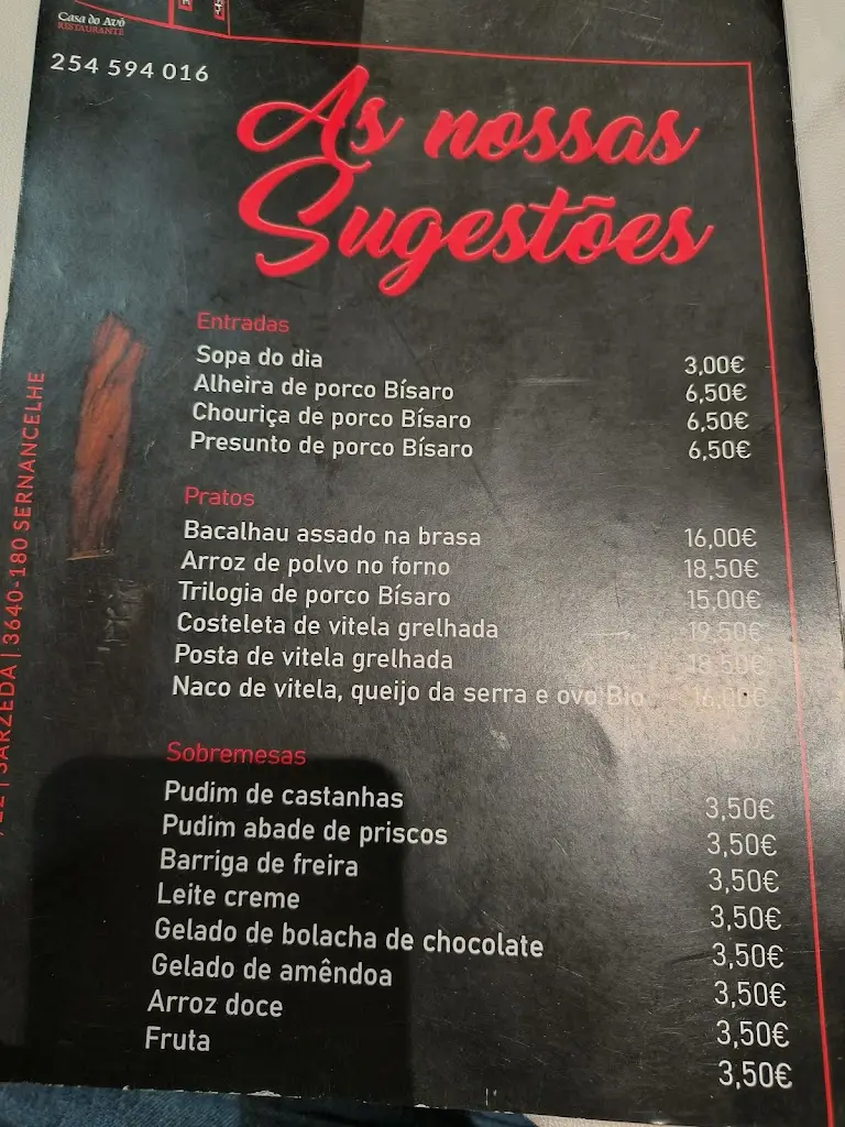 Menu_Casa do Avô Restaurante_Avelãs da Ribeira_immagine_2