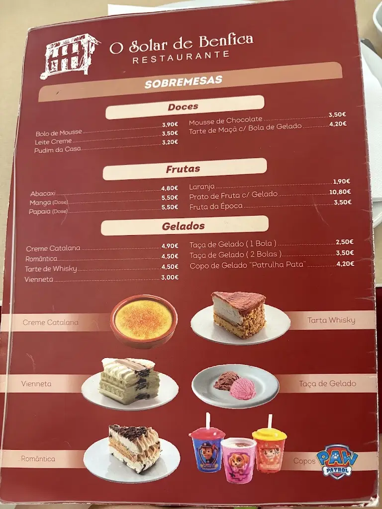 Menu_O Solar de Benfica_Benfica_image_1