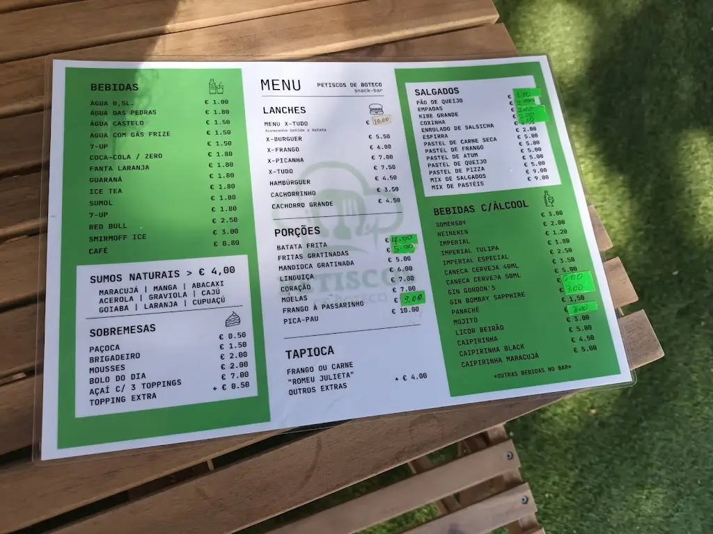 Menu_Petisqueira de Benfica_Benfica_immagine_2