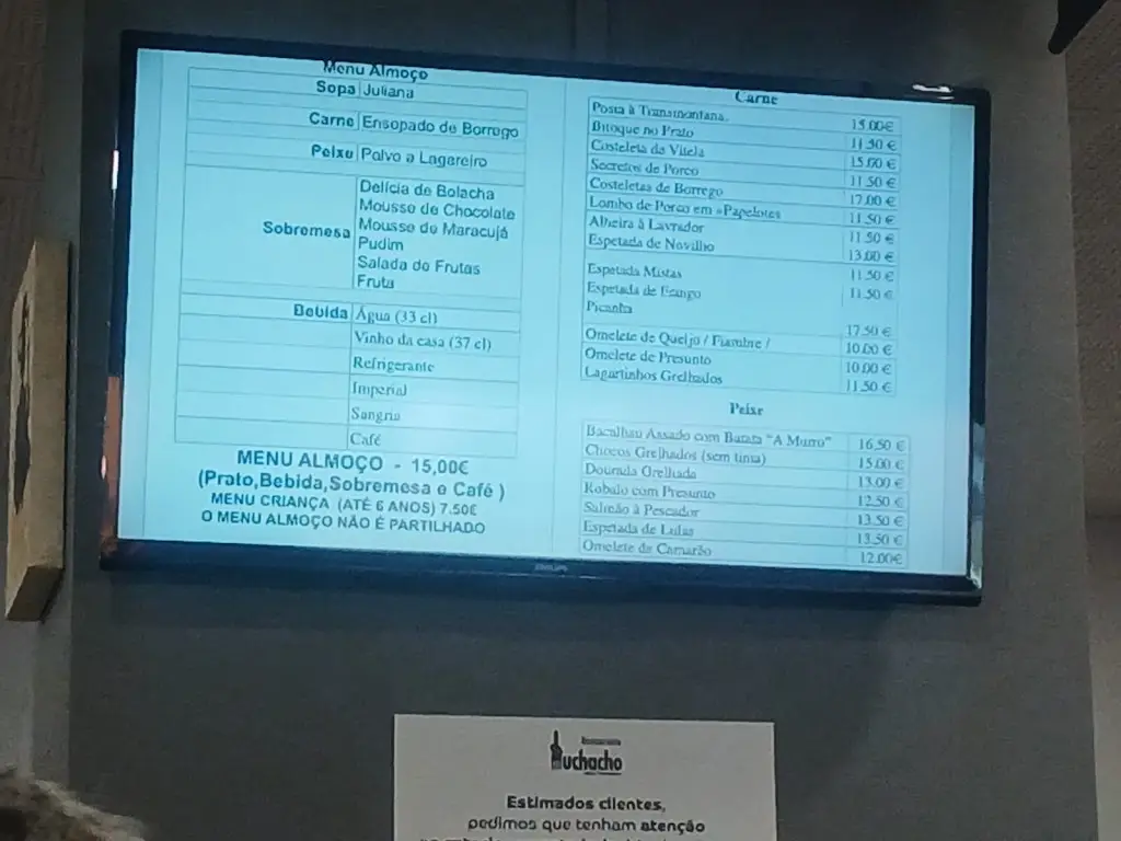 Menu_O Muchacho_Barcarena_immagine_3