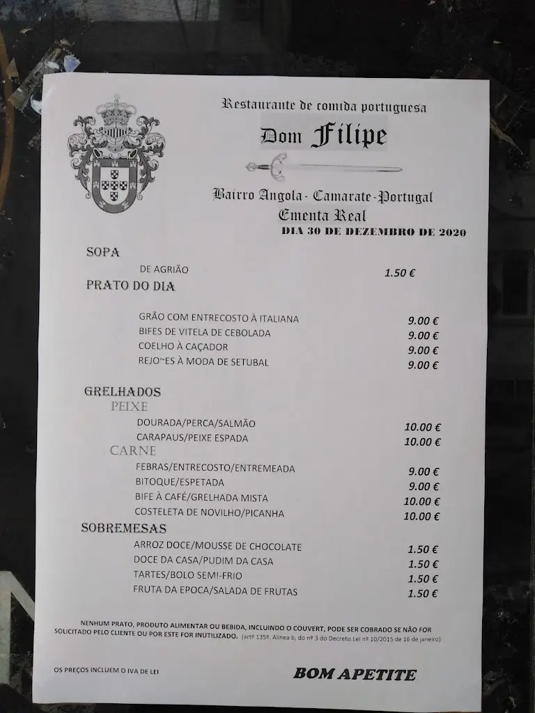 Menu_Dom Filipe_Camarate_immagine_1