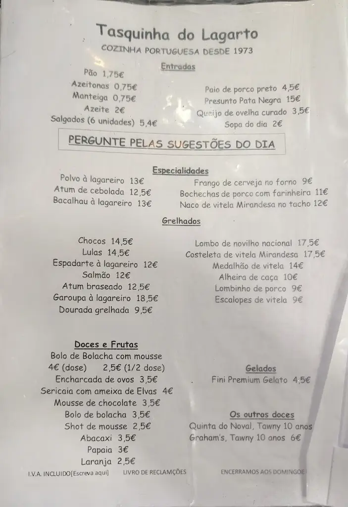 Menu_Tasquinha do Lagarto_Campolide_immagine_1