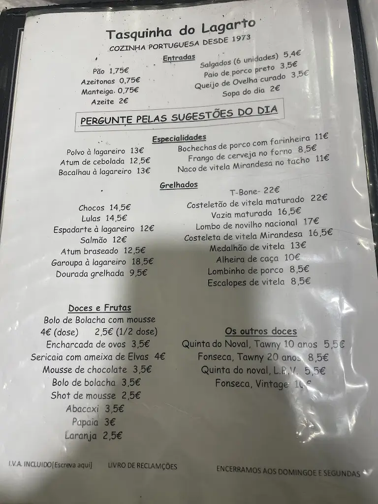 Menu_Tasquinha do Lagarto_Campolide_immagine_4