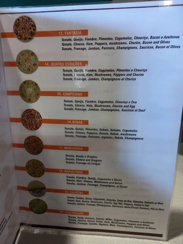 Menu_Cafe Restaurante Pizzeria Nascer Do Sol_Carapito_immagine_2