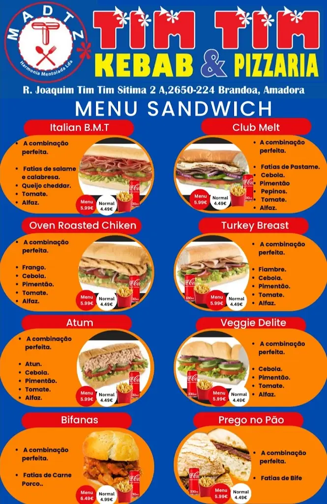Menu_Tim Tim Kebab & Pizzaria_Brandoa_imagen_4