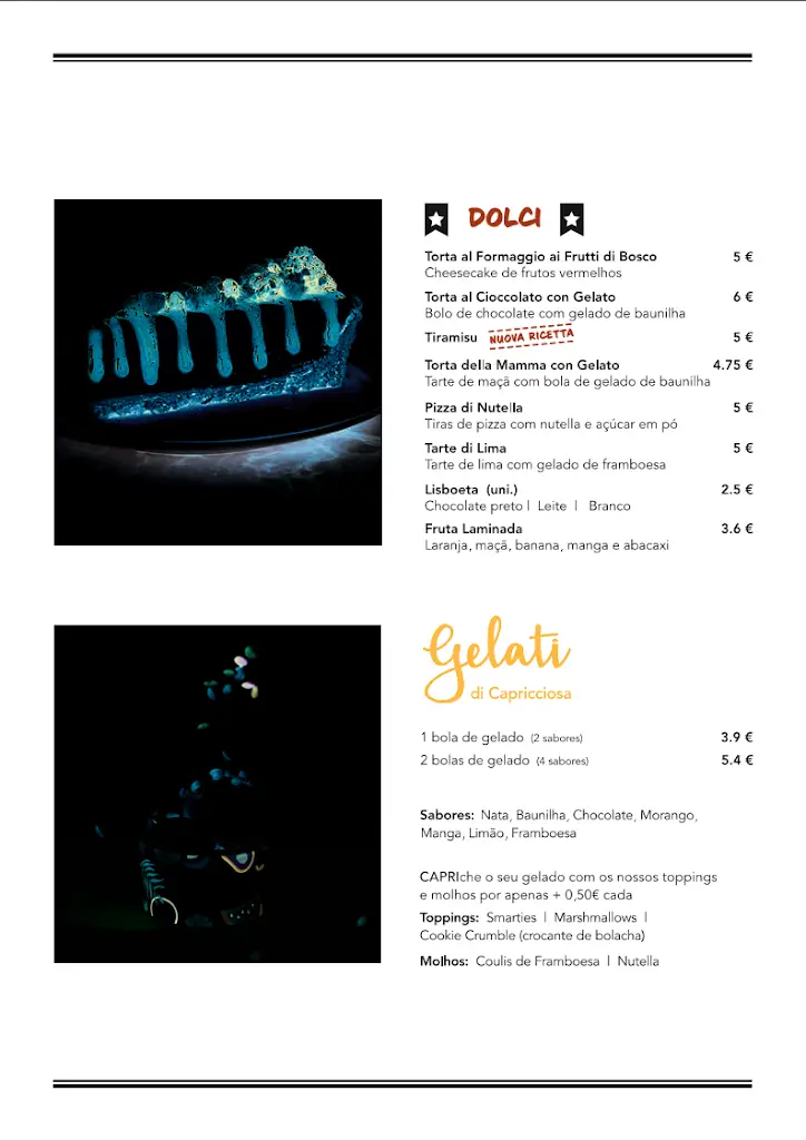 Menu_Capricciosa Carcavelos_Carcavelos_immagine_3