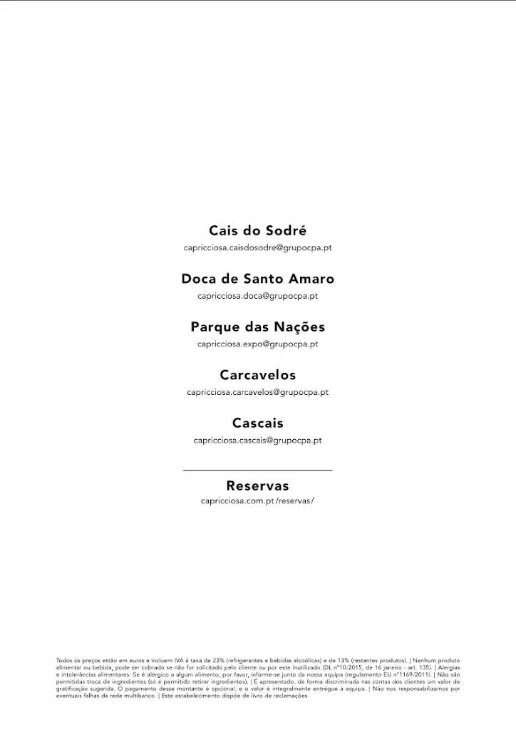 Menu_Capricciosa Carcavelos_Carcavelos_immagine_4