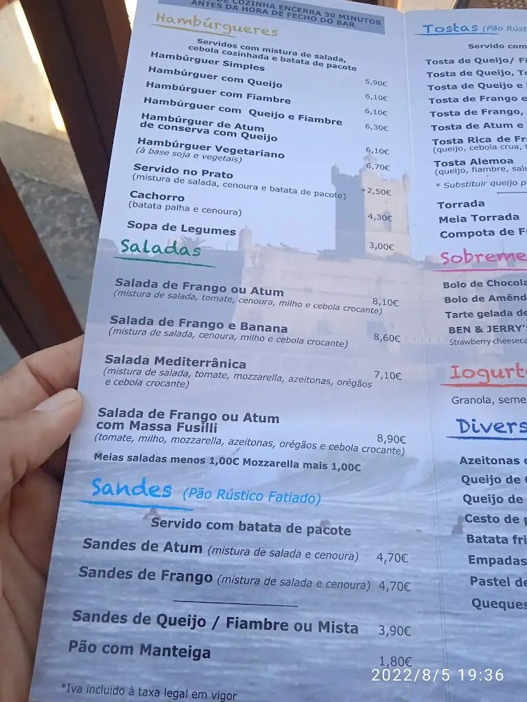 Menu_Bar dos Gémeos_Carcavelos_immagine_4