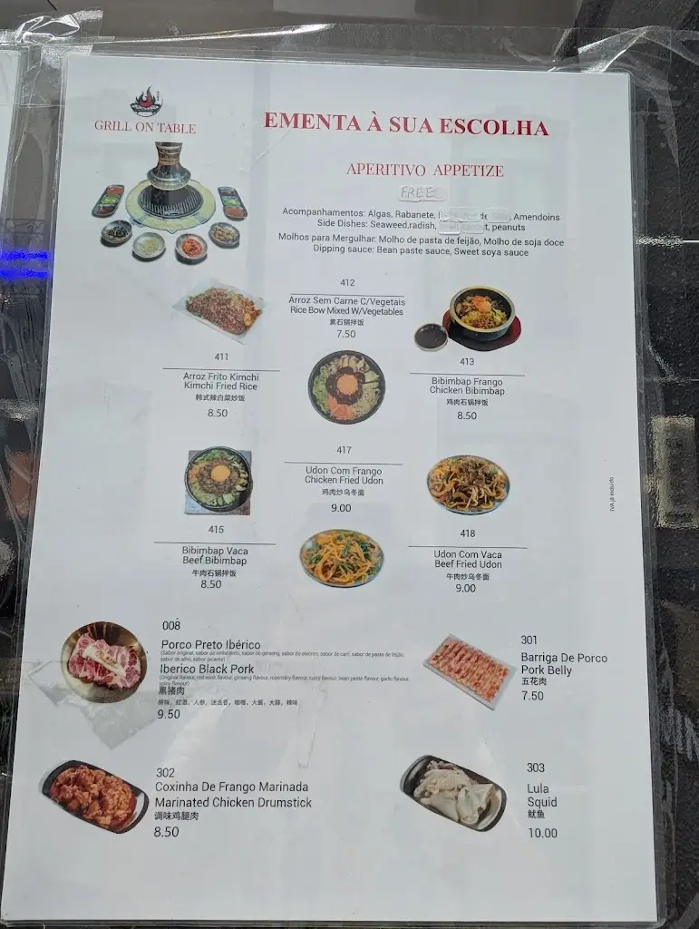 Menu_Han Table Barbecue Azores_Arrifes_immagine_1