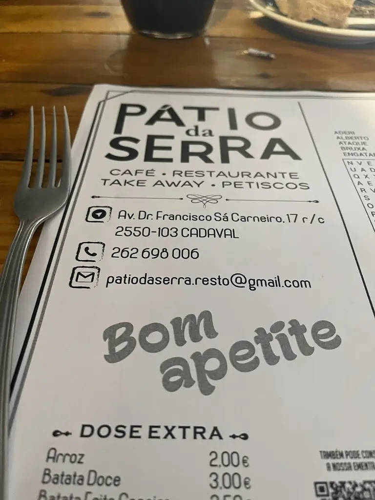 Menu_Patio da Serra_Cadaval_immagine_1