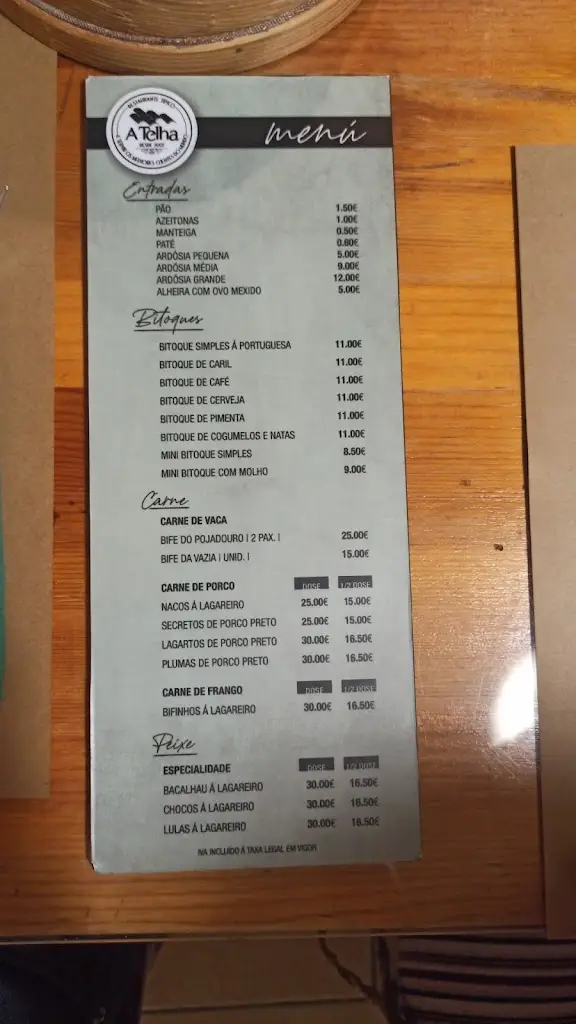 Menu_A Telha_Cadaval_imagen_1