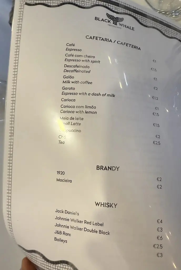 Menu_Black Whale Restaurant_Vila Franca do Campo_image_2