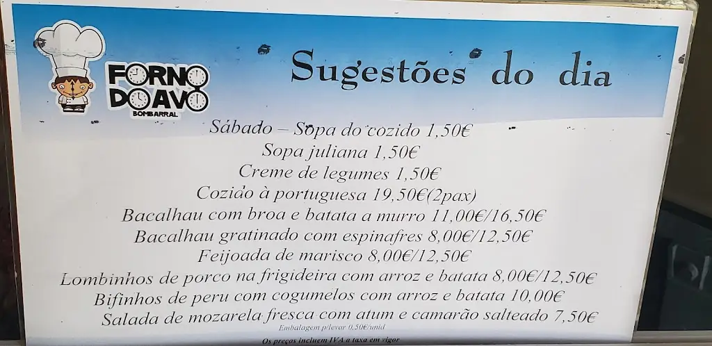 Menu_Restaurante Forno do Avô_Cadaval_image_1