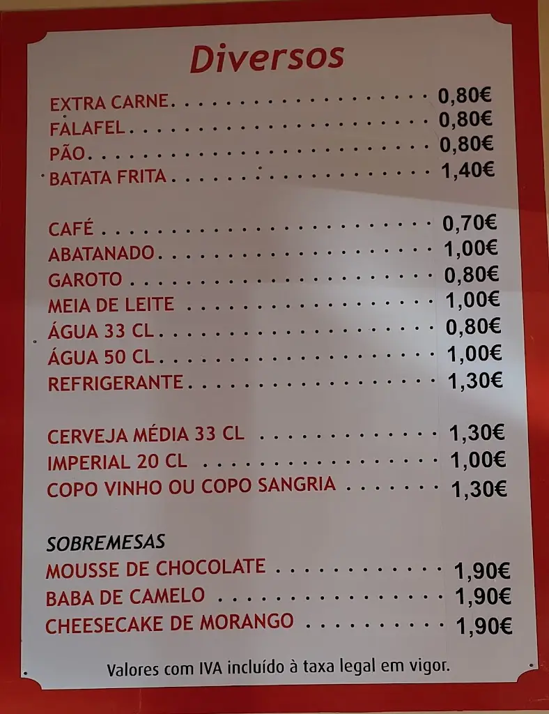 Menu_Bom Kebab e Pizzaria_Cadaval_immagine_4
