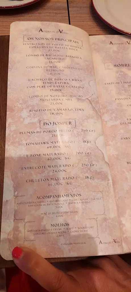 Menu_Restaurante Armazém d'Vinho - Carnaxide_Carnaxide_immagine_2