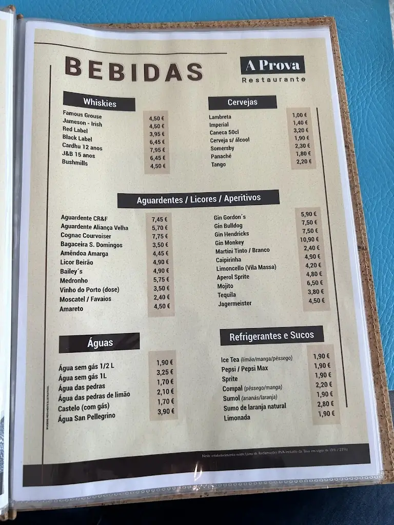 Menu_Restaurante A Prova_Carnaxide_image_1