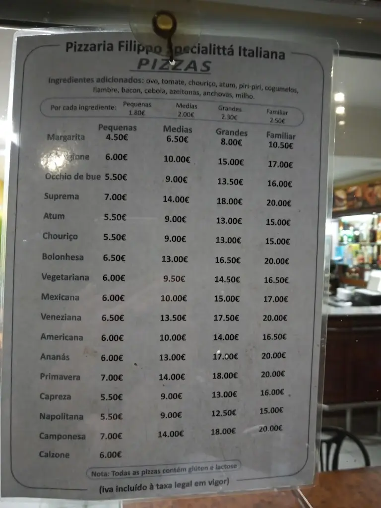 Menu_Pizzaria Filippo_Celorico da Beira_immagine_2