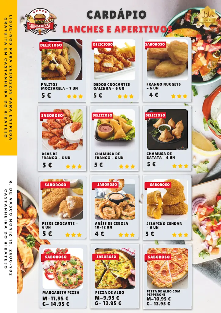 Menu_HUNGERIZZA DE RESTAURANT_Castanheira_immagine_3