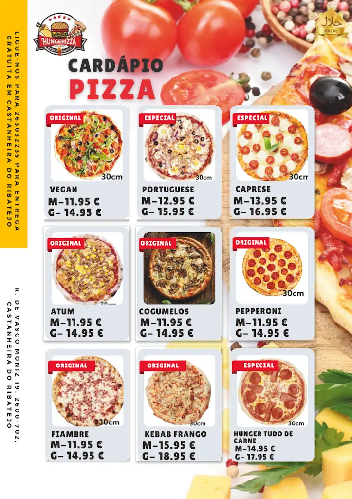 Menu_HUNGERIZZA DE RESTAURANT_Castanheira_immagine_4