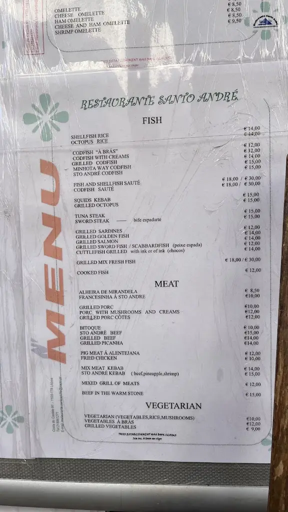 Menu_Santo André_Castelo (Lisbon)_image_4