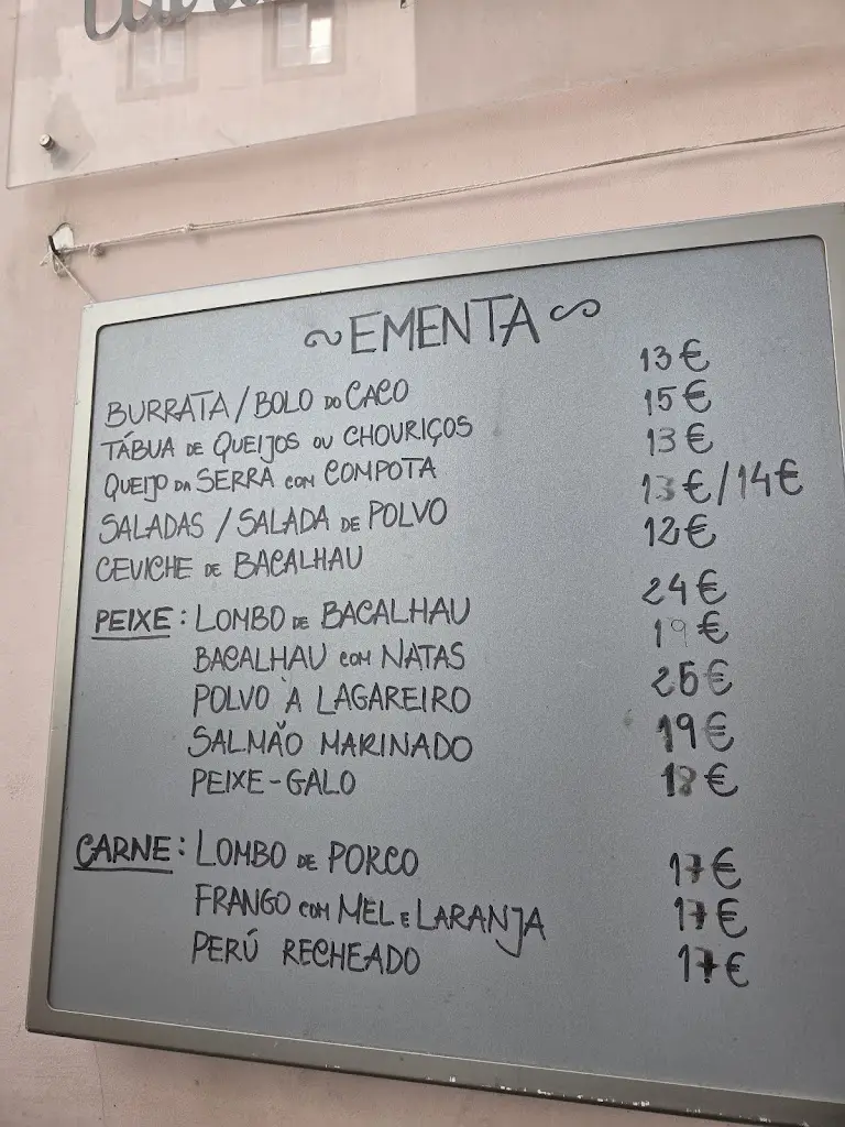 Menu_Claras em Castelo_Castelo (Lisbon)_immagine_2