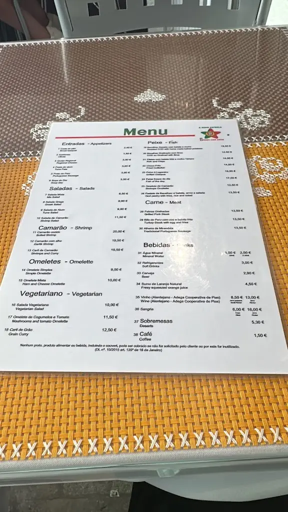 Menu_A Nova Estrela_Cascais_imagen_2