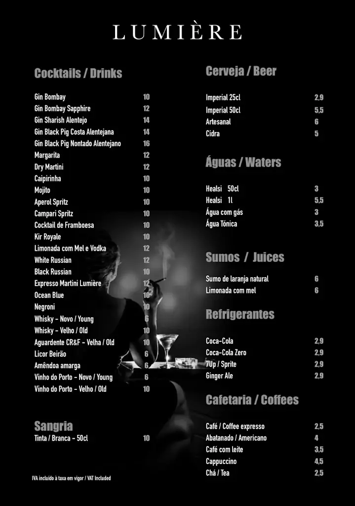 Menu_Lumière - Restaurante Bar_Cascais_immagine_4