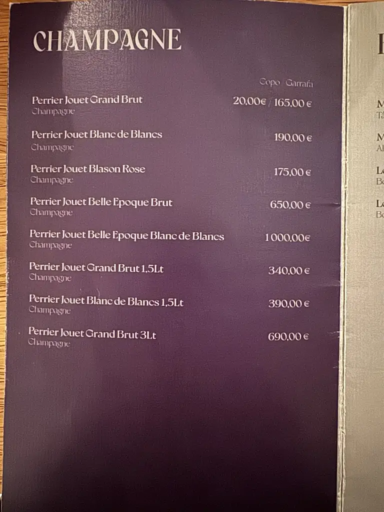 Menu_Praia na Comporta - Restaurant By Philippe Starck_Carvalhal_immagine_1