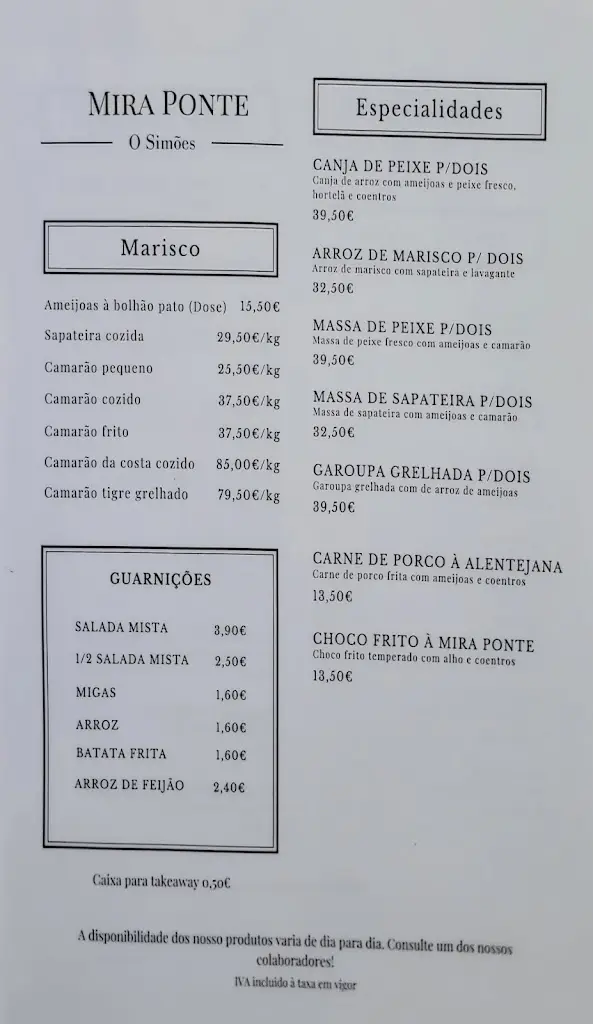Menu_Mira Ponte_Carvalhal_image_2