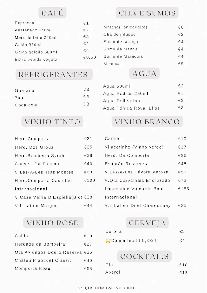 Menu_A Portinha_Carvalhal_imagen_2