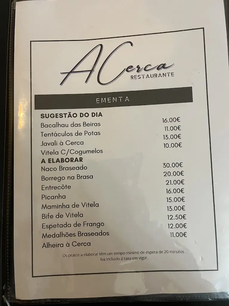 Menu_A Cerca_Castelo Rodrigo_image_2