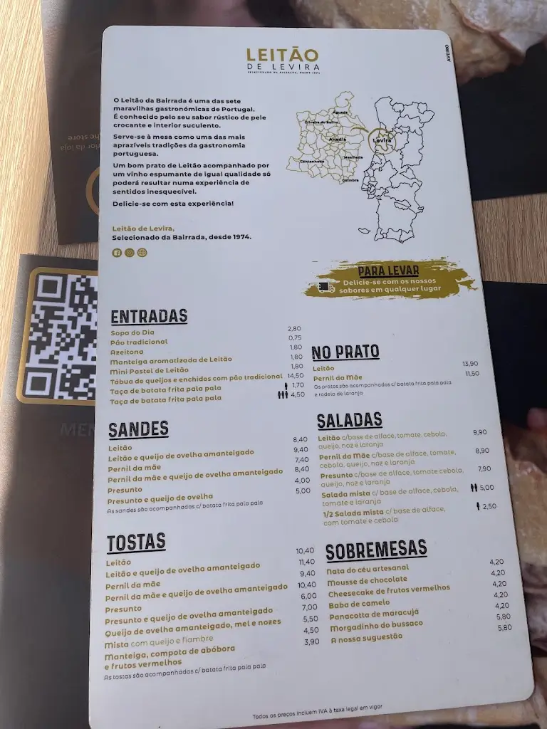 Menu_Leitão de Levira_Aveiro_image_3