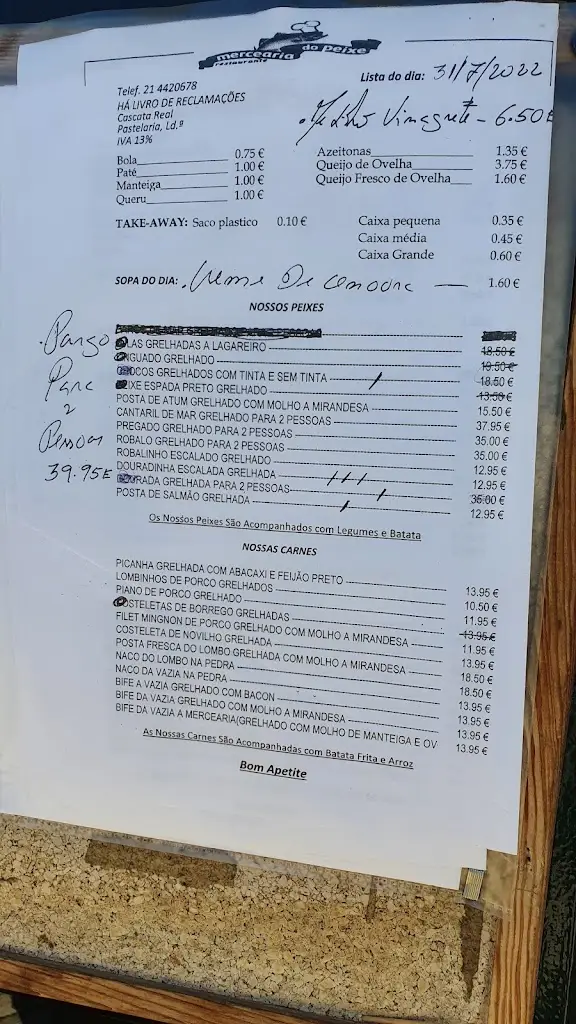 Menu_Restaurante Mercearia do Peixe_Caxias_immagine_1
