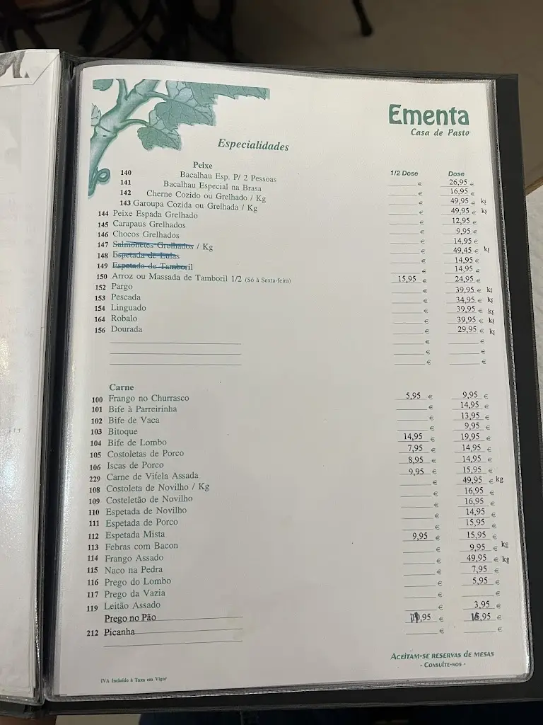 Menu_A Parreirinha de Carnide_Carnide_immagine_3