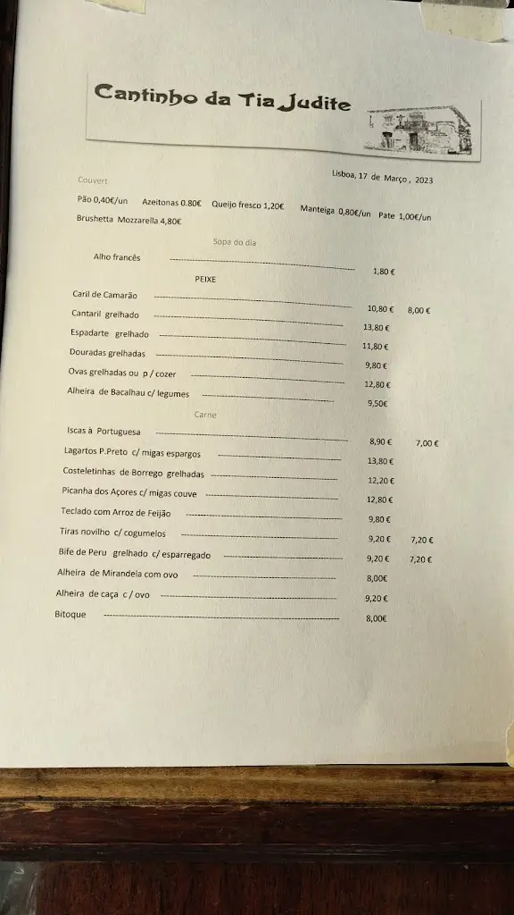 Menu_O Cantinho da Ti Judite_Carnide_immagine_4