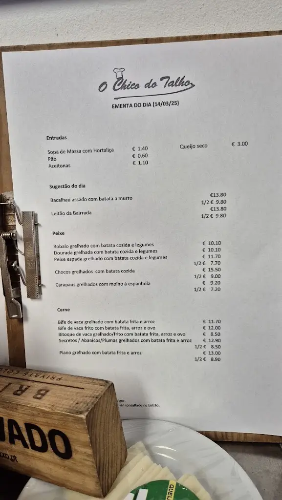 Menu_O Chico do Talho_Carnide_immagine_2