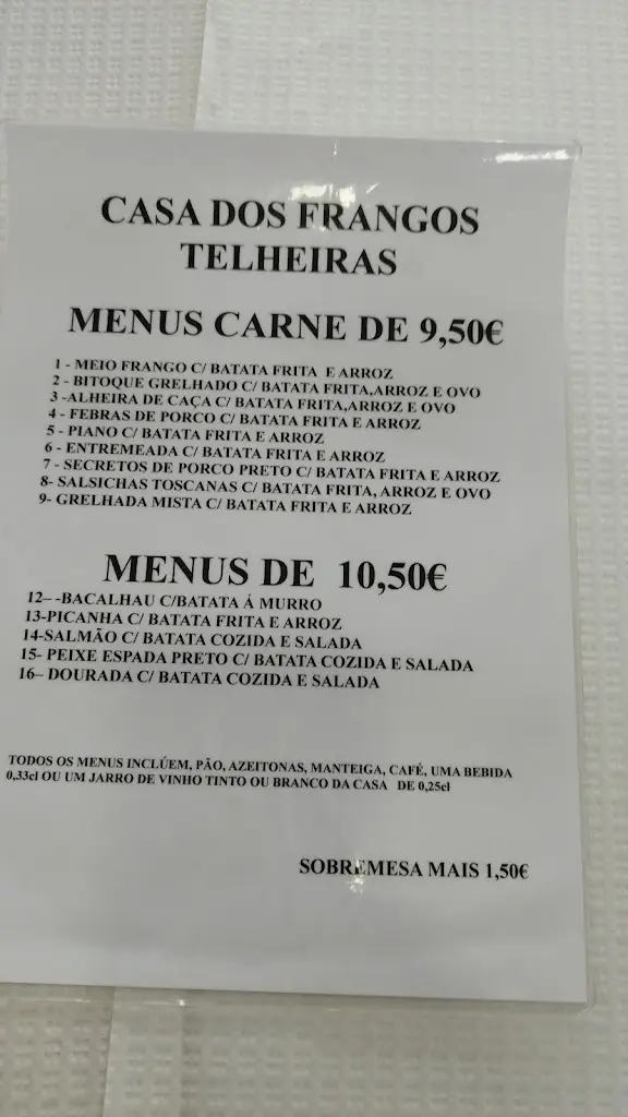 Menu_Casa dos Frangos de Telheiras_Carnide_imagen_2
